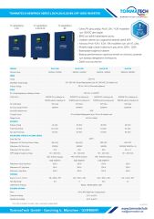 TommaTech C ProX 1.5 kW 12 V Mptt Akıllı İnverter