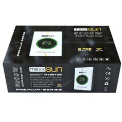 Mexxsun Premium 6kW 48V Mppt Tam Sinüs Akıllı İnverter (Paralel /Wi-Fi/ Dual Output)