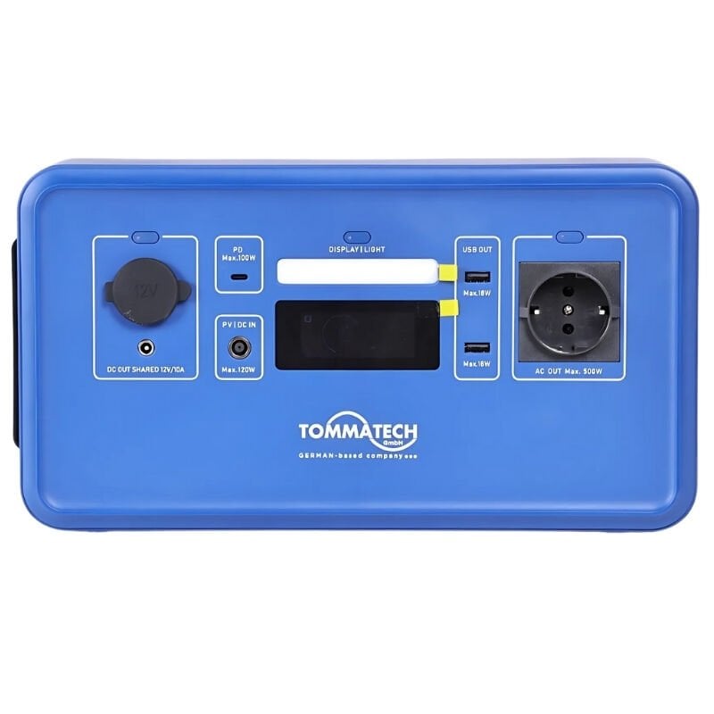 TommaTech 500W Taşınabilir Güç Kaynağı Power Station R Serisi