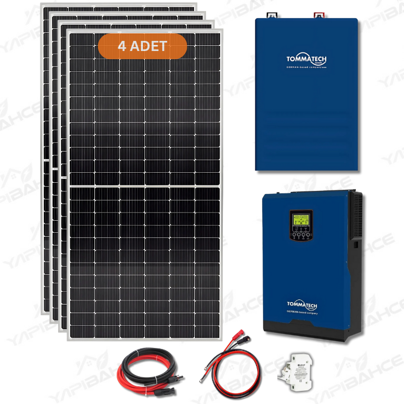 Yapı Solar 5 kW Lityum Hazır Solar Enerji Paketi PB