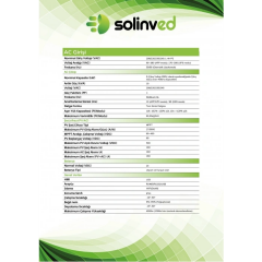 Solinved 5 KW 24 V Gordion Premium Serisi MPPT Off-Grid İnverter