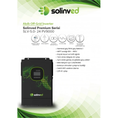 Solinved 5 KW 24 V Gordion Premium Serisi MPPT Off-Grid İnverter