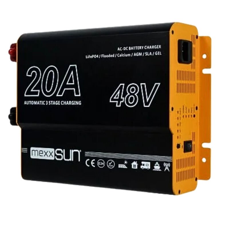 Mexxsun AC-DC Akü Şarj Cihazı 48 Volt 20 Amper