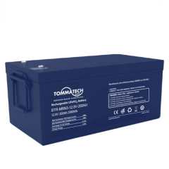Tommatech Marine 12.8 V 200 AH LFP LİFEPO4 ABS+PC Kasa Lityum Batarya