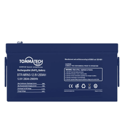 TommaTech Marine 25.6 V 200 Ah LİFEPO4 ABS+PC Kasa Lityum Batarya