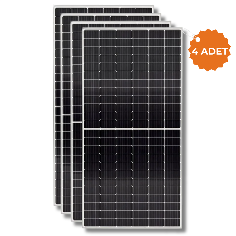 TommaTech 600 W 144 PM Half Cut Topcon Güneş Paneli - 4 Adet