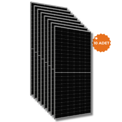TommaTech 620 W Diamond Bifacial Half Cut Topcon Güneş Paneli - 10 Adet