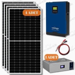 TommaTech 5 kW Lityum Hazır Solar Enerji Paketi