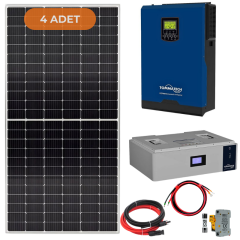 Yapı Solar 5 kW Lityum Hazır Solar Enerji Paketi