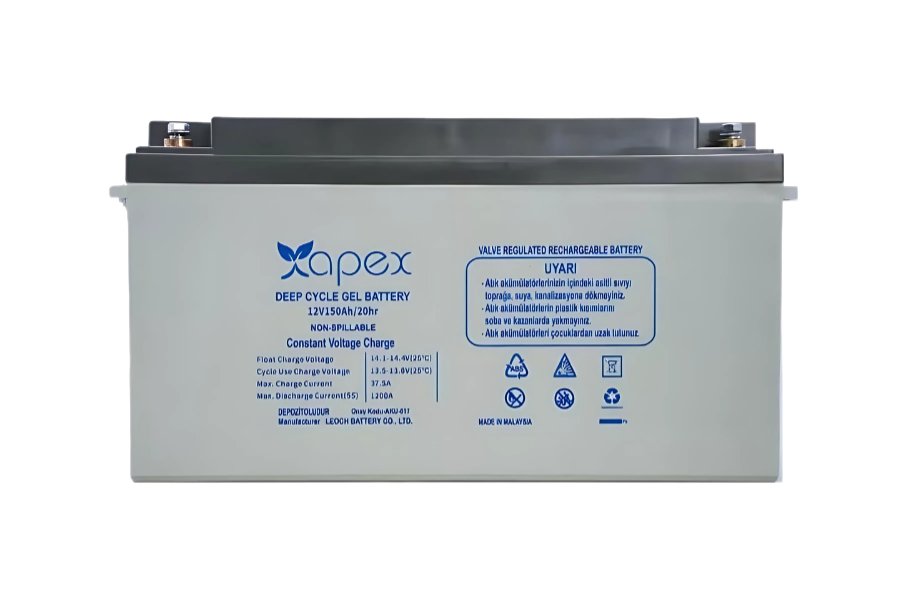 Apex 12V 150Ah Jel Akü